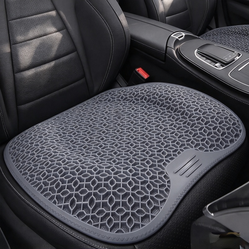 Office Chair Cushion - Ergonomic Honeycomb Gel Seat Pad, Breathable