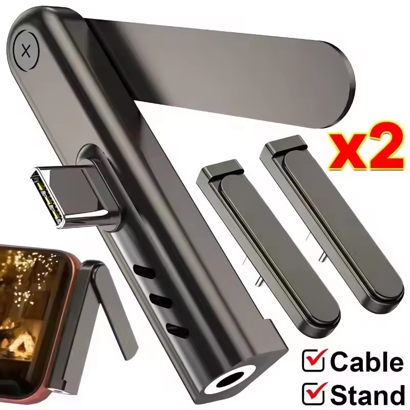 Standing Desk - 2/1PCS Portable USB C To 3.5mm