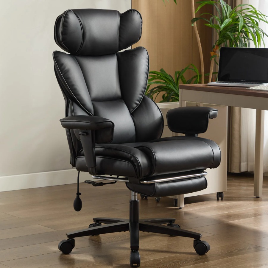 Office Chair - Office Chair with Foot Rest and