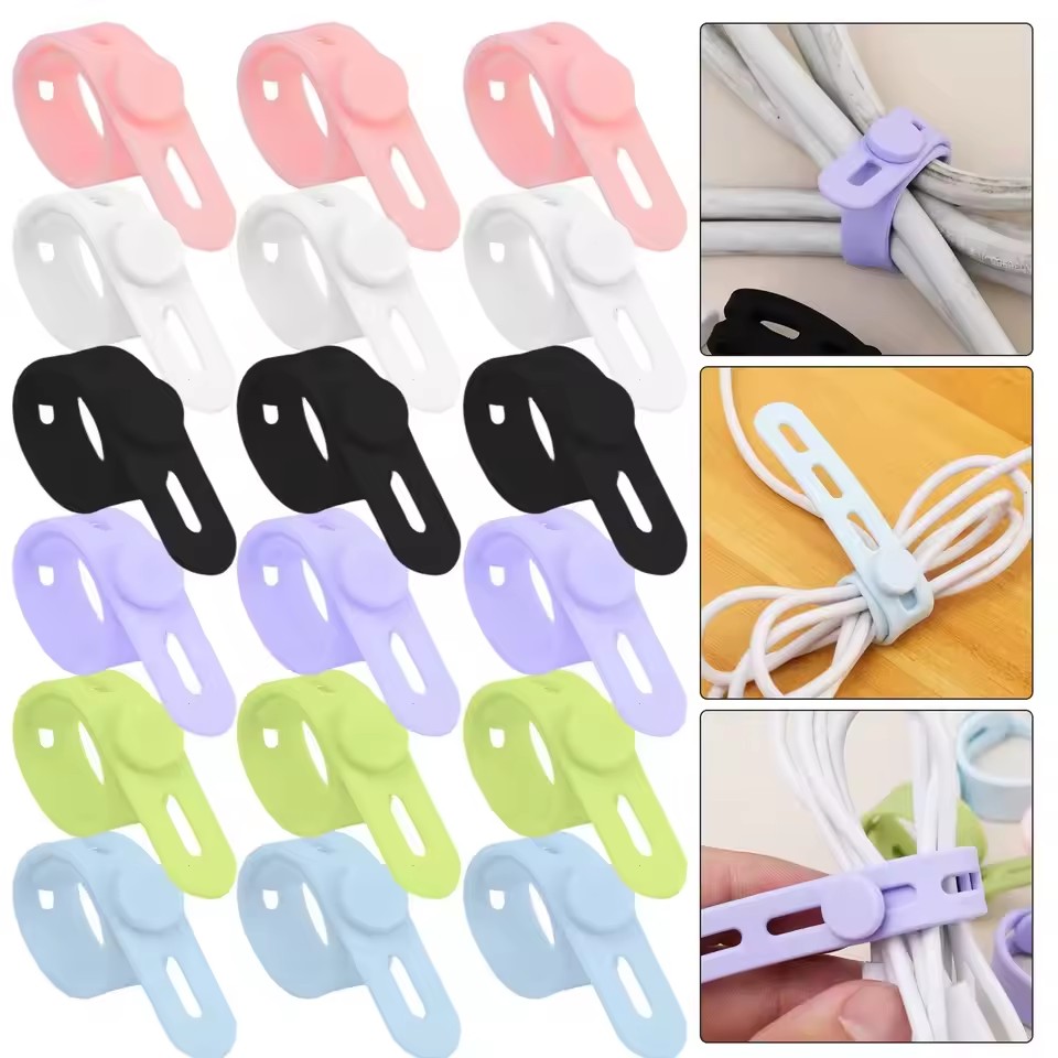Desk Cable Organizer Reusable  - Desk Organizer ulasan dan harga