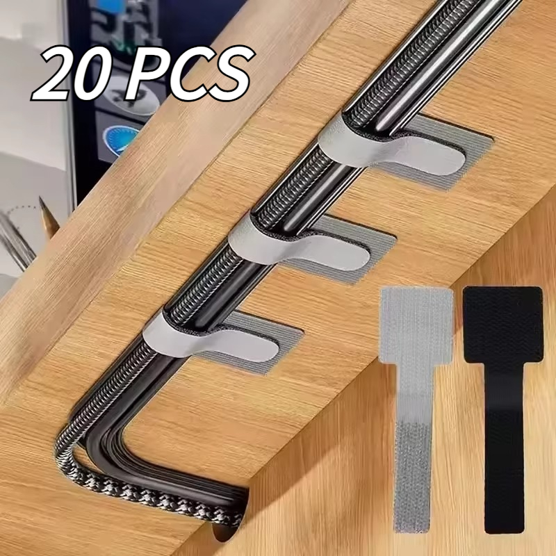 Reusable Cable Ties New Fasten - Desk Organizer ulasan dan harga