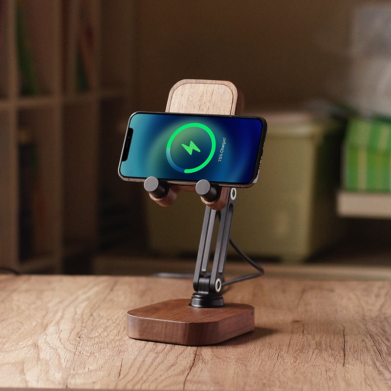 Wireless Charging Desktop Phon - Desk Organizer ulasan dan harga