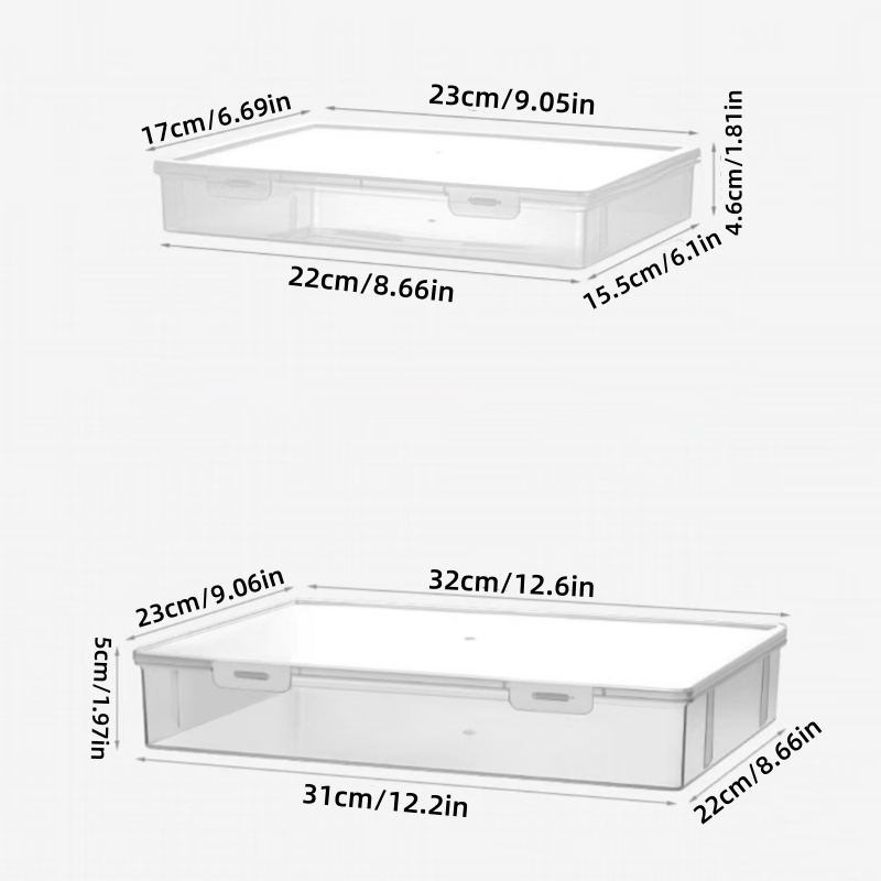 1Pc/Transparent File Storage B - File Cabinet ulasan dan harga