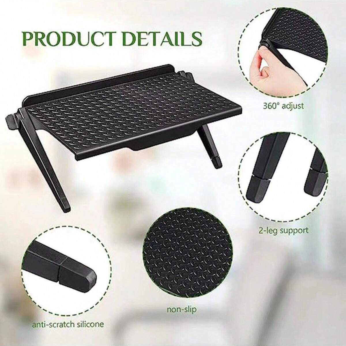 Adjustable TV Screen Top Shelf - Monitor Stand ulasan dan harga