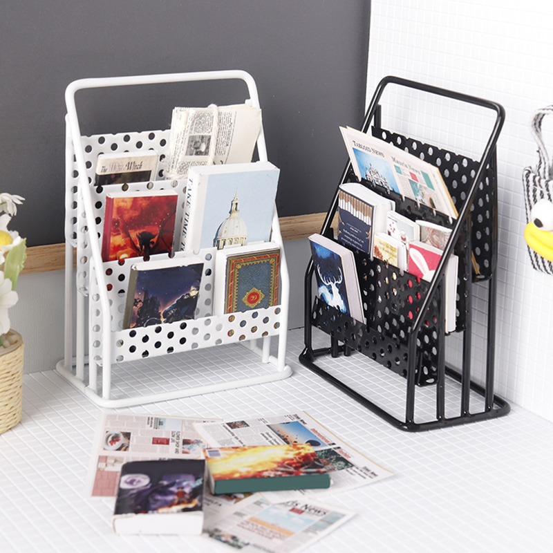 1:12 Dollhouse Iron Storage Ra - Bookshelf ulasan dan harga