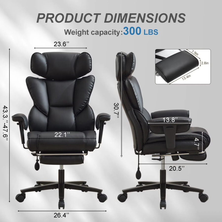 Office Chair with Foot Rest an - Office Chair ulasan dan harga