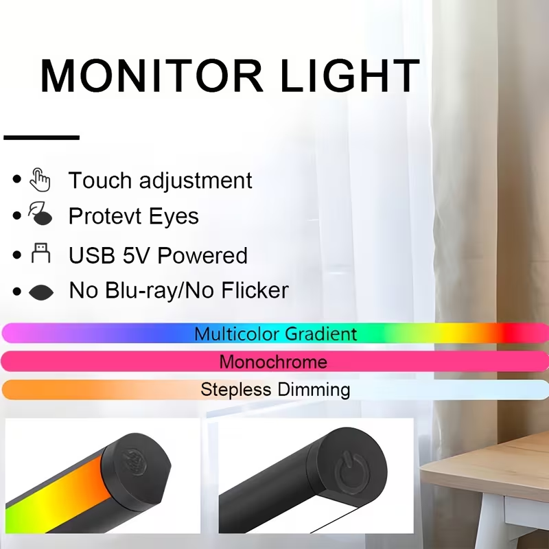 Computer Monitor Screen Light  - Monitor Stand ulasan dan harga