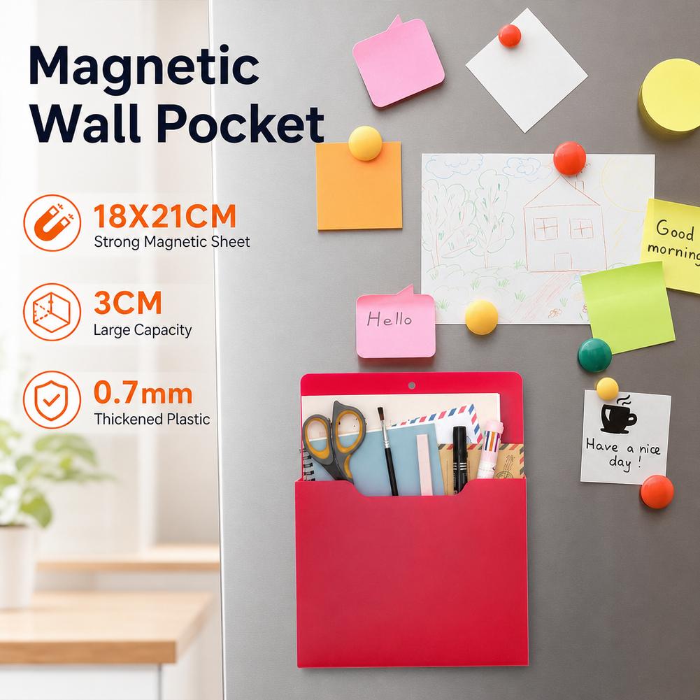 A4 Magnetic File Holder Wall P - File Cabinet ulasan dan harga