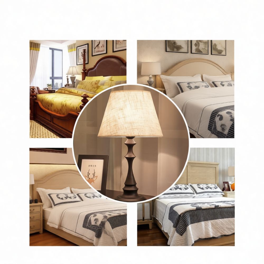 Decorative Table Lamp American - Desk Lamp ulasan dan harga